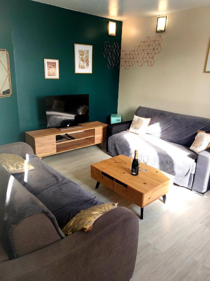 Les Belles Terrasses Dieppe ,3 Appartements , Le Vegetal De 1 A 8 Personnes , Le Tropical De 1 A 6 Personnes , Le Floral Avec Terrasse De 1 A 3 Personnes , Quartier Calme Au Stationnement Gratuit A Cote De L'Avenue Verte Exterior foto