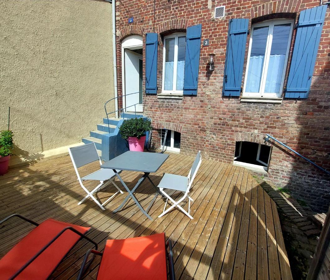 Les Belles Terrasses Dieppe ,3 Appartements , Le Vegetal De 1 A 8 Personnes , Le Tropical De 1 A 6 Personnes , Le Floral Avec Terrasse De 1 A 3 Personnes , Quartier Calme Au Stationnement Gratuit A Cote De L'Avenue Verte Exterior foto